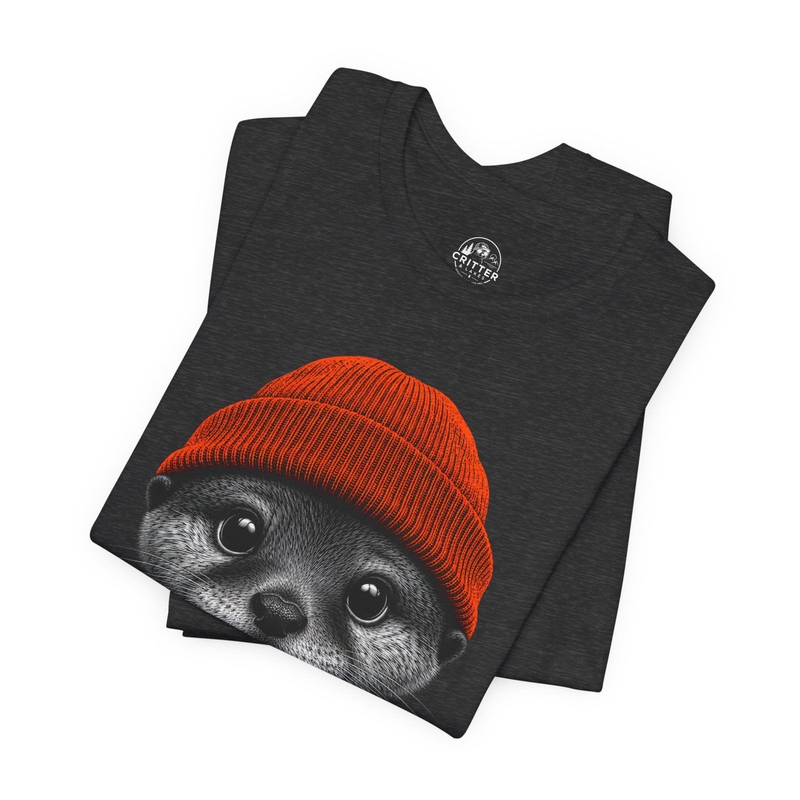 Cute Otter Beanie Shirt - Image 22