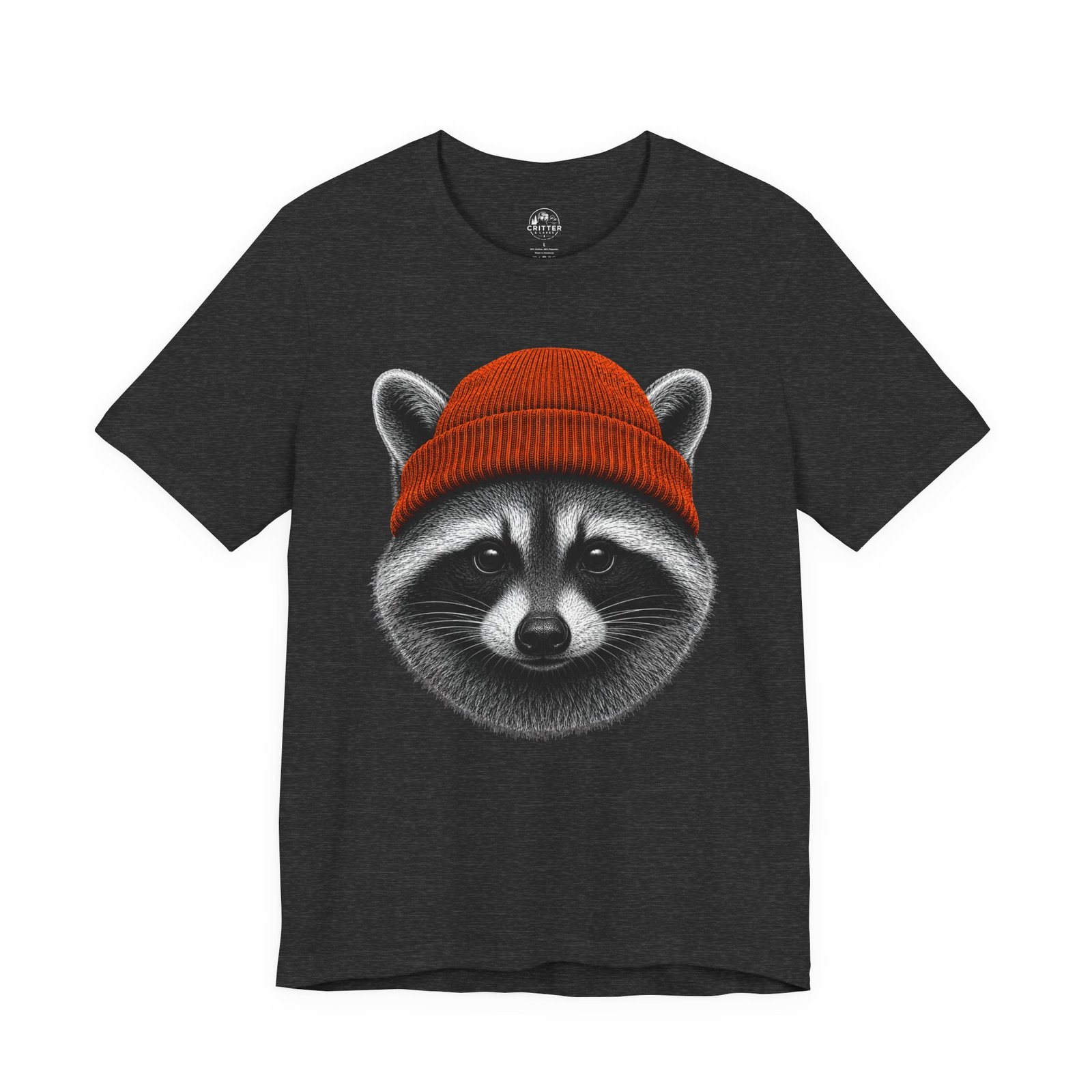 Cute Raccoon Beanie Shirt - Image 21