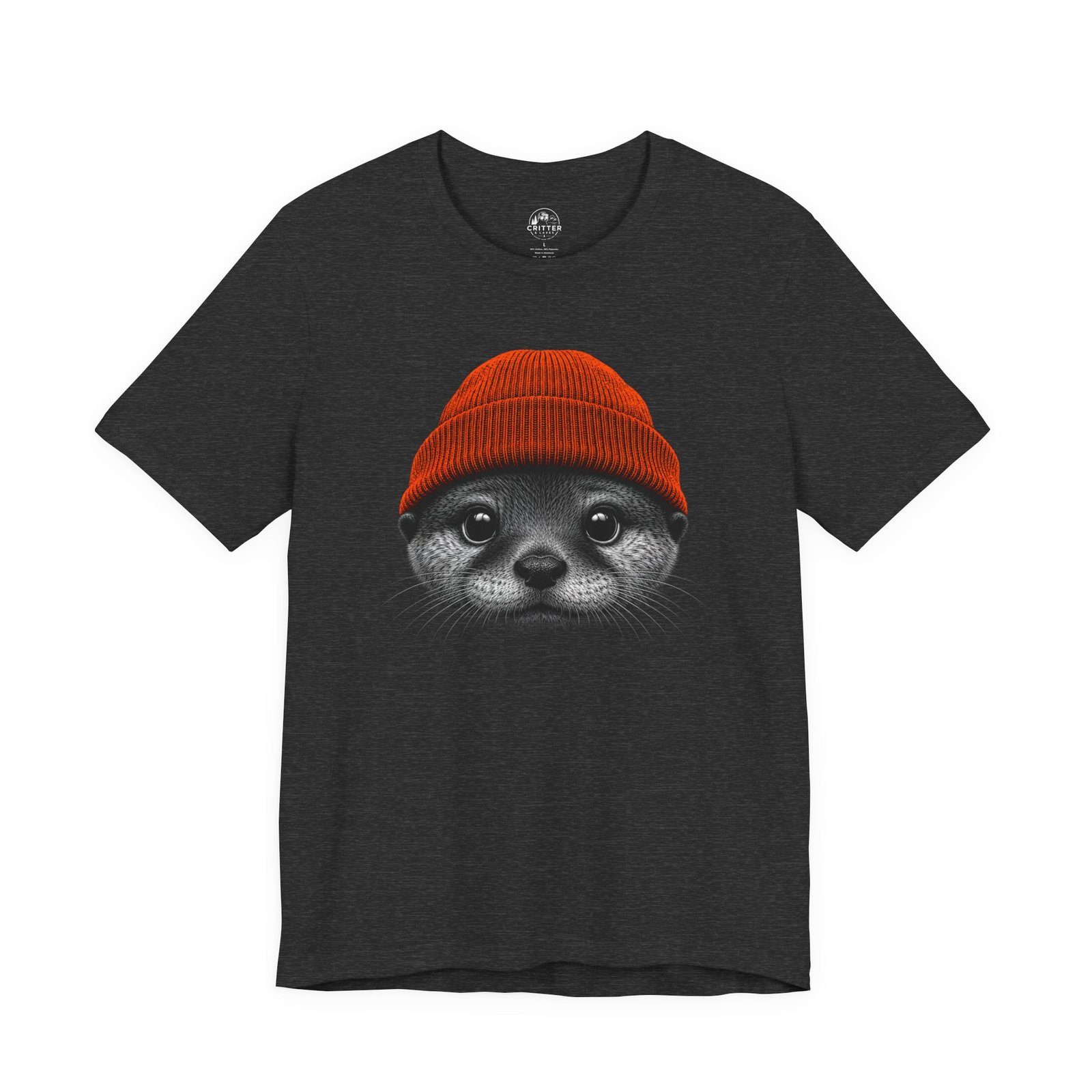 Cute Otter Beanie Shirt - Image 21