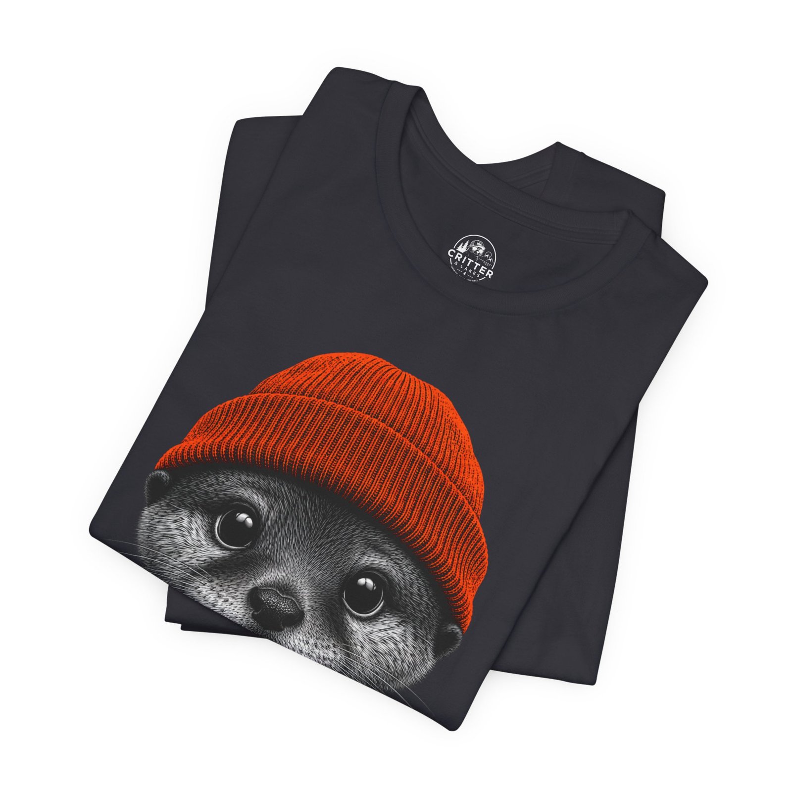 Cute Otter Beanie Shirt - Image 14