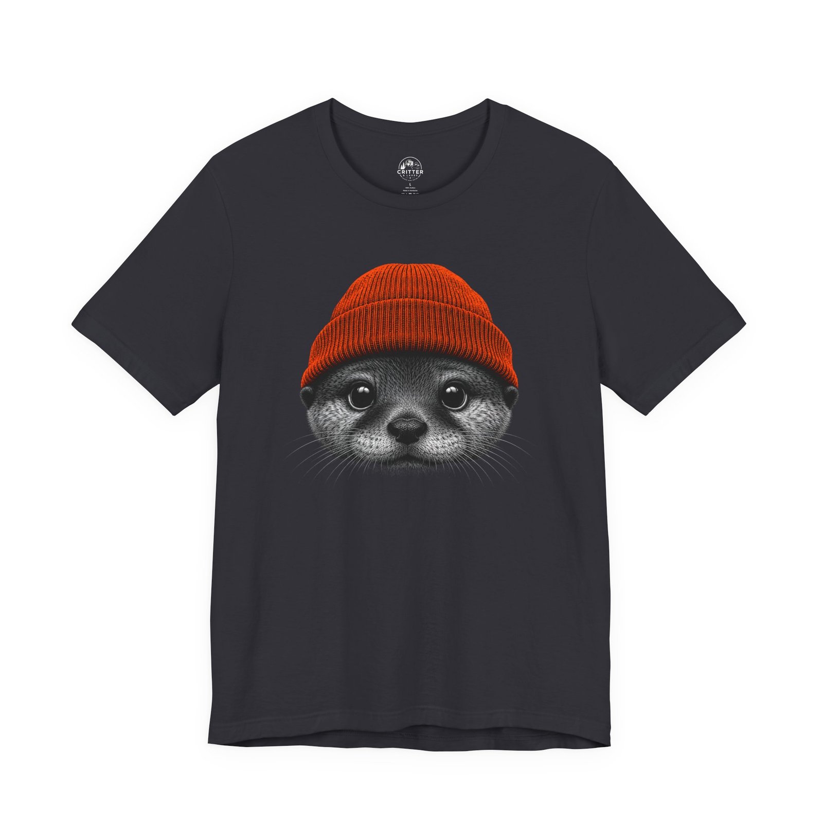 Cute Otter Beanie Shirt - Image 13
