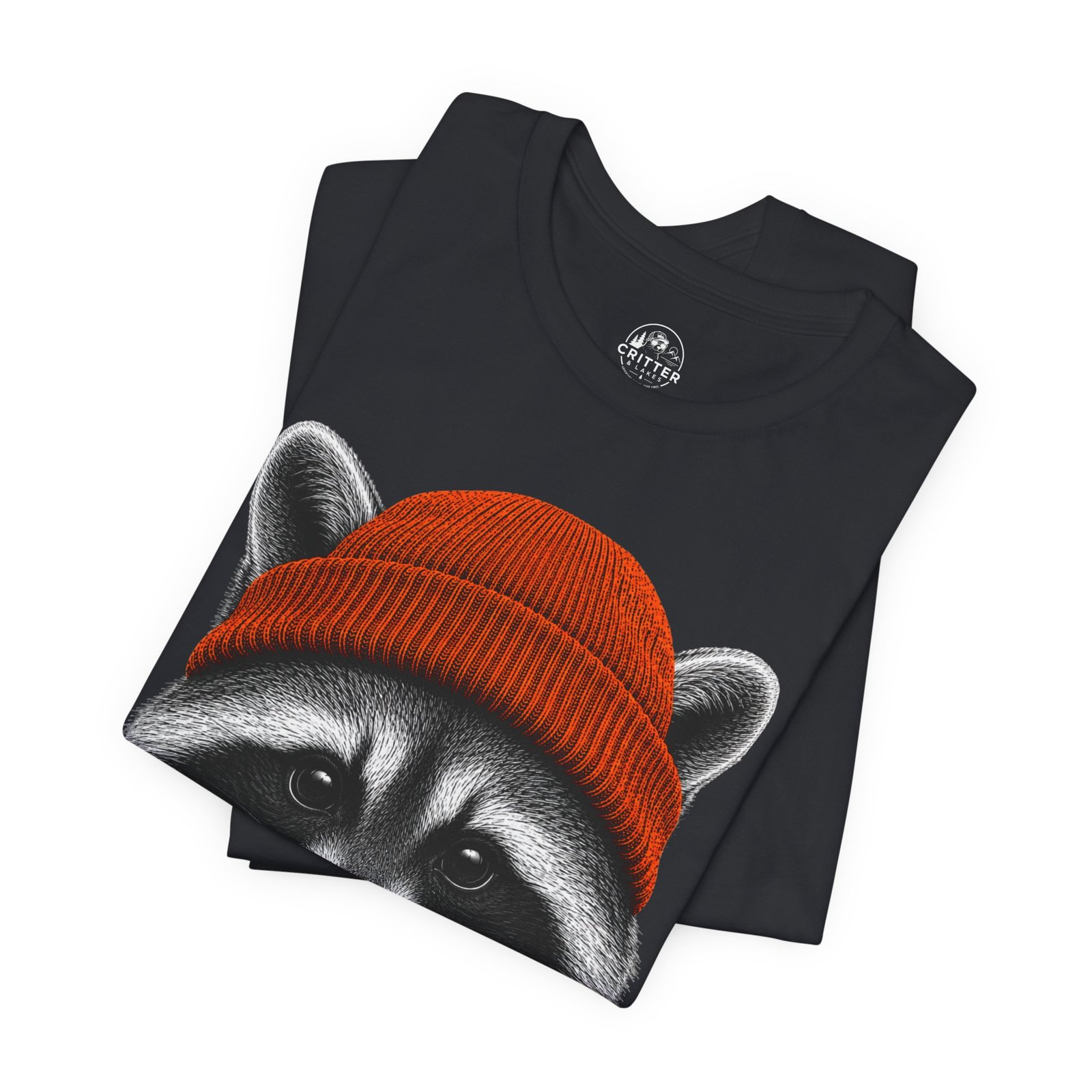 Cute Raccoon Beanie Shirt - Image 18