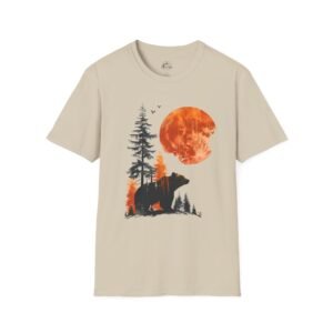 Bear and Full Moon