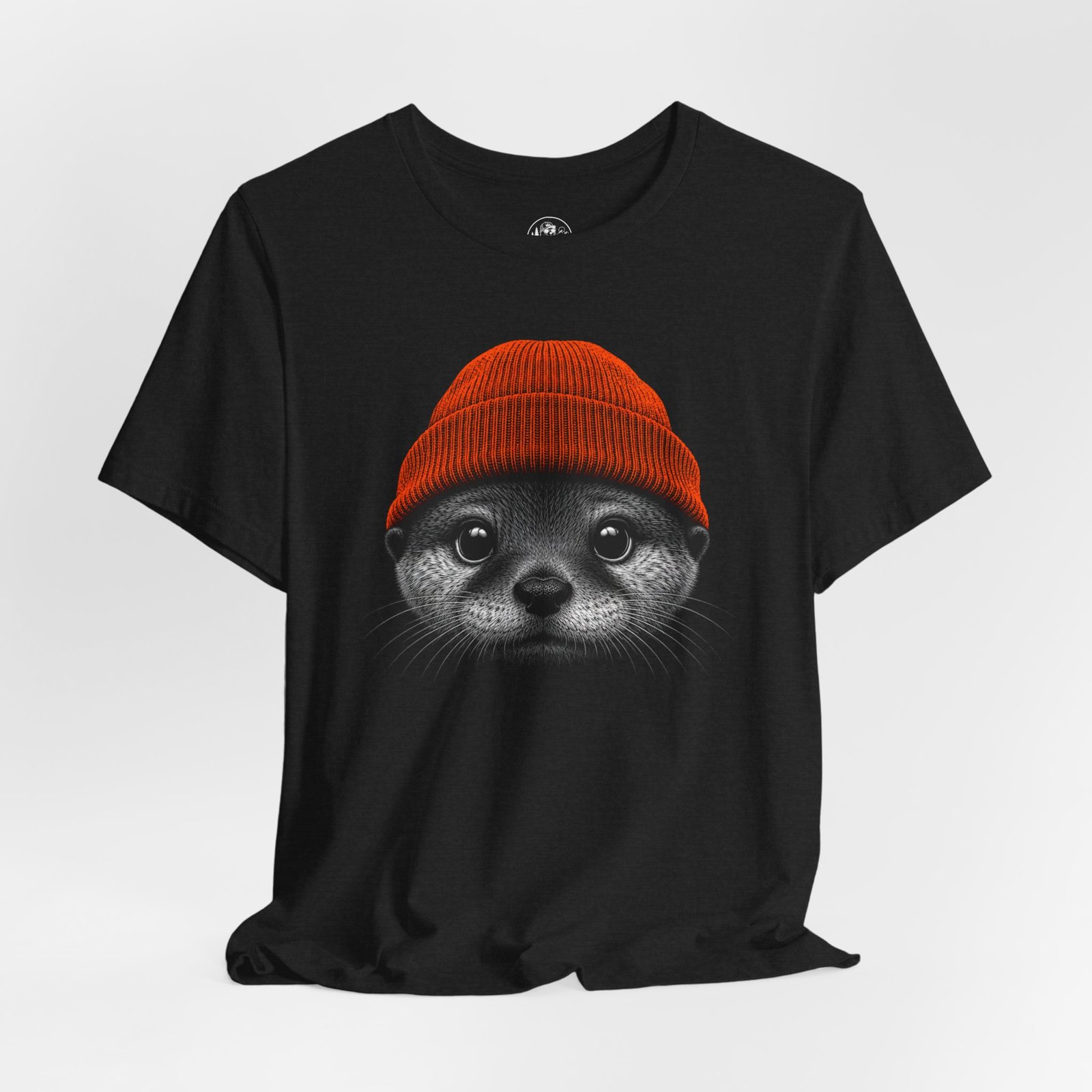Cute Otter Beanie Shirt - Image 7