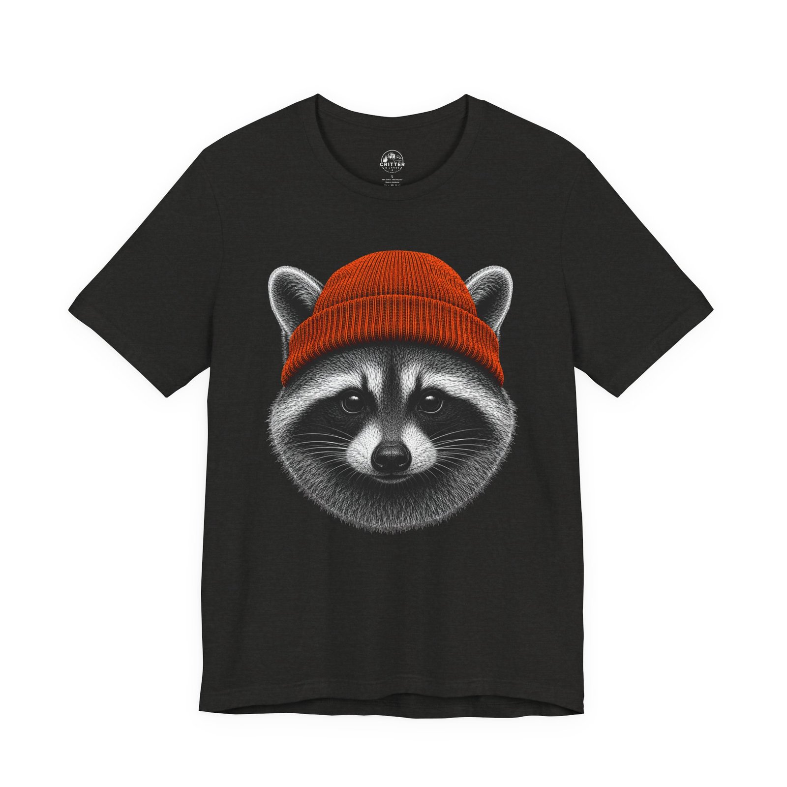 Cute Raccoon Beanie Shirt - Image 9