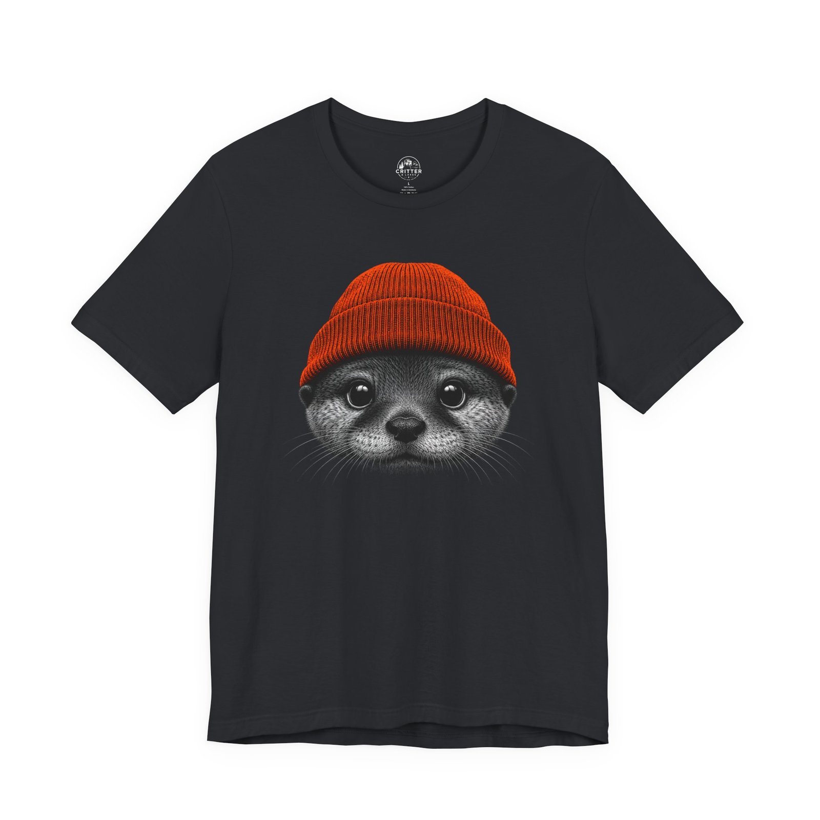 Cute Otter Beanie Shirt - Image 17