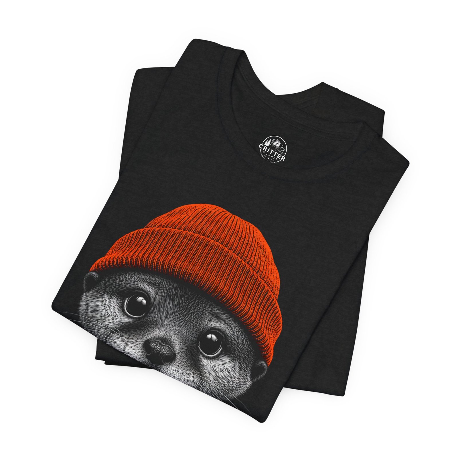 Cute Otter Beanie Shirt - Image 6