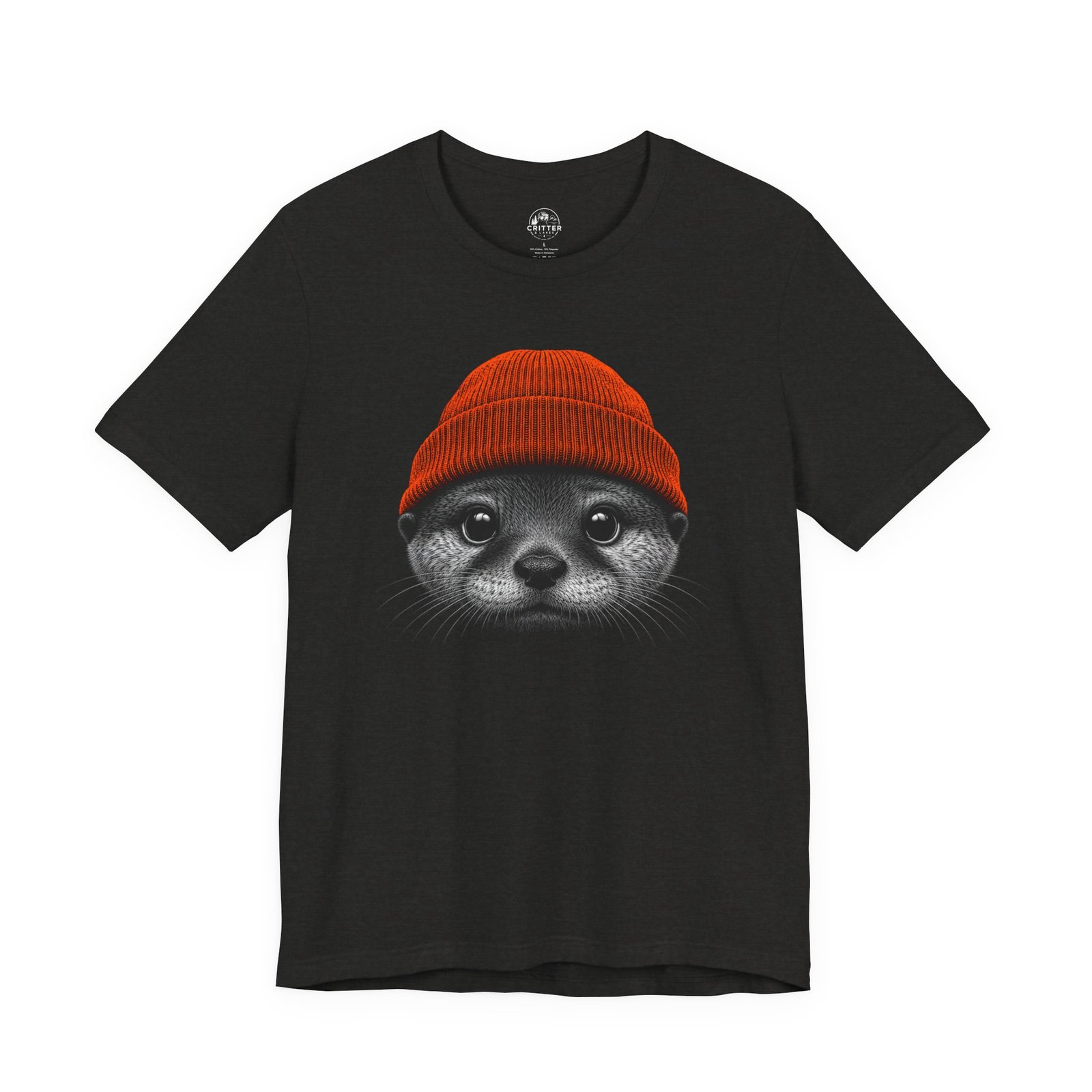 Cute Otter Beanie Shirt - Image 9