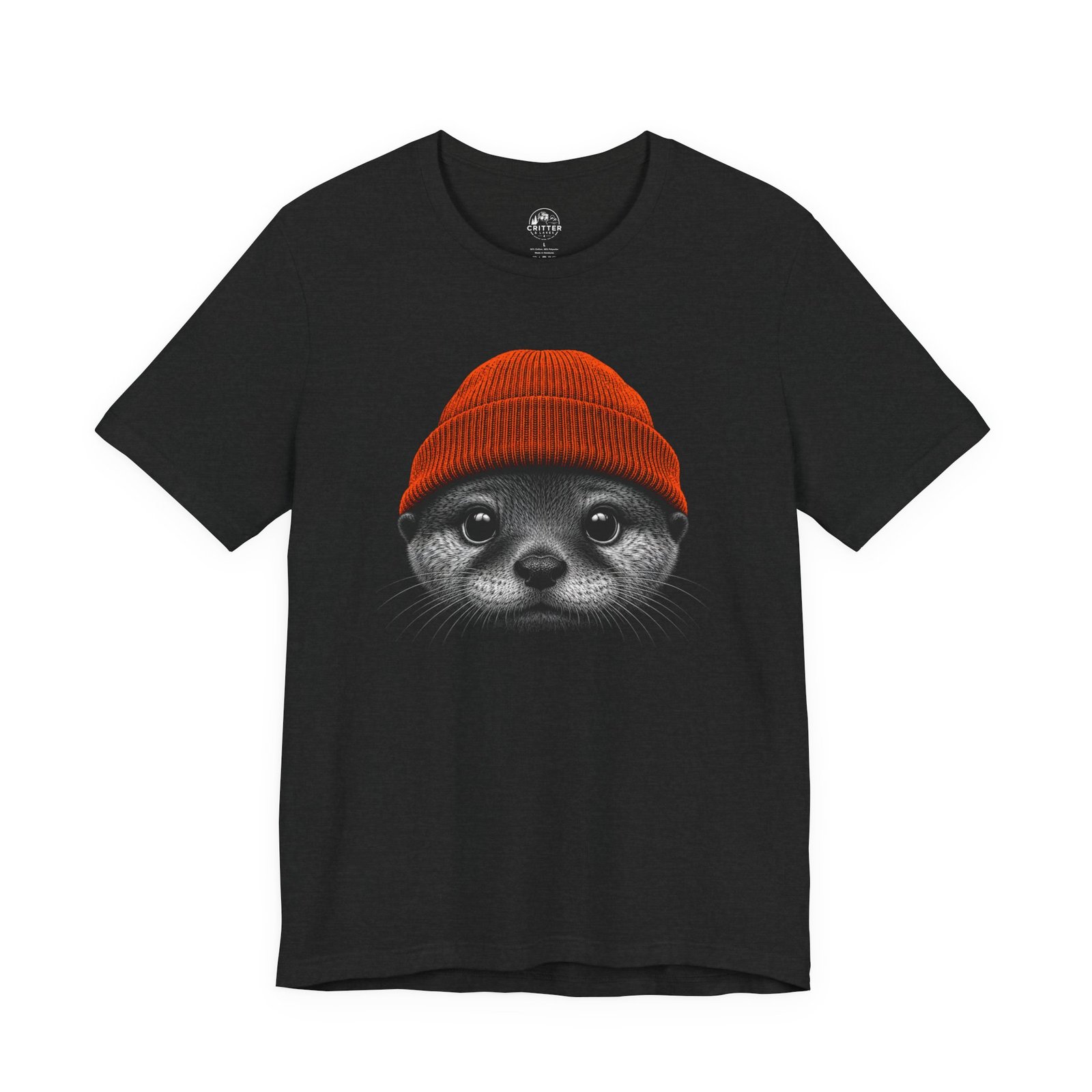 Cute Otter Beanie Shirt - Image 5